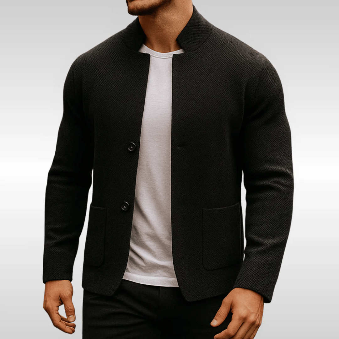 León | Chaqueta de punto elegante