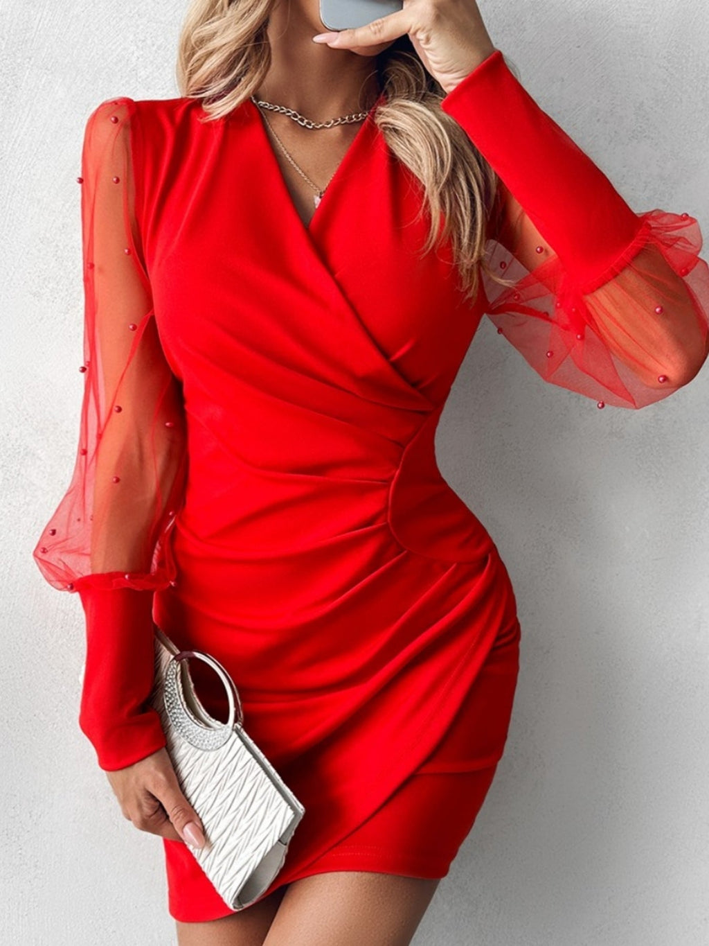 YAMAY™- VESTIDO CON PERLAS