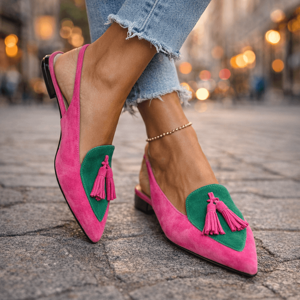 Élodie | Sandalias Elegantes con Colgantes