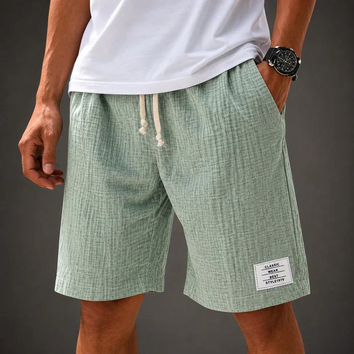 Harbor | Pantalones Cortos de Lino