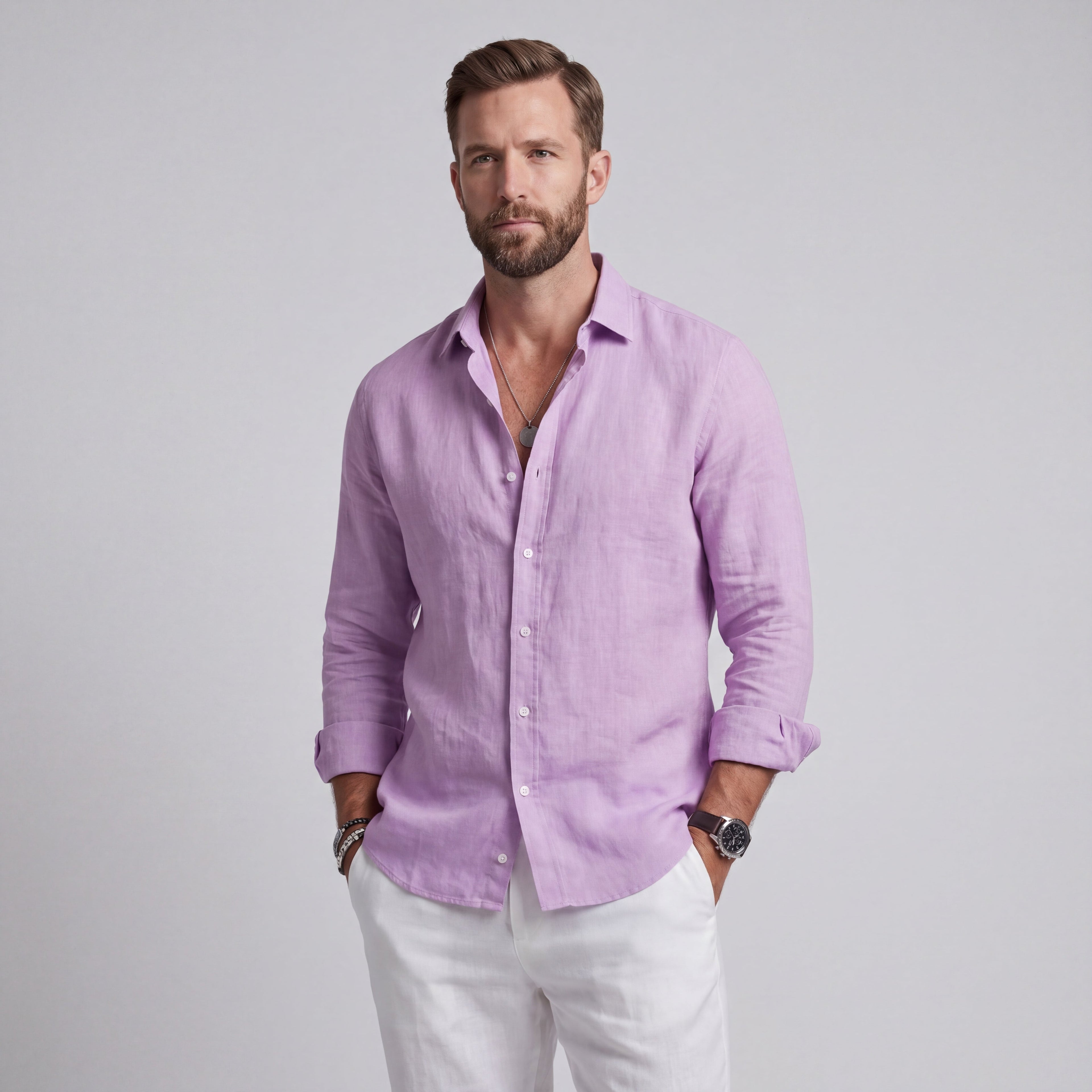 CHRISTOFER | CAMISA VERANIEGA DE CORTE HOLGADO