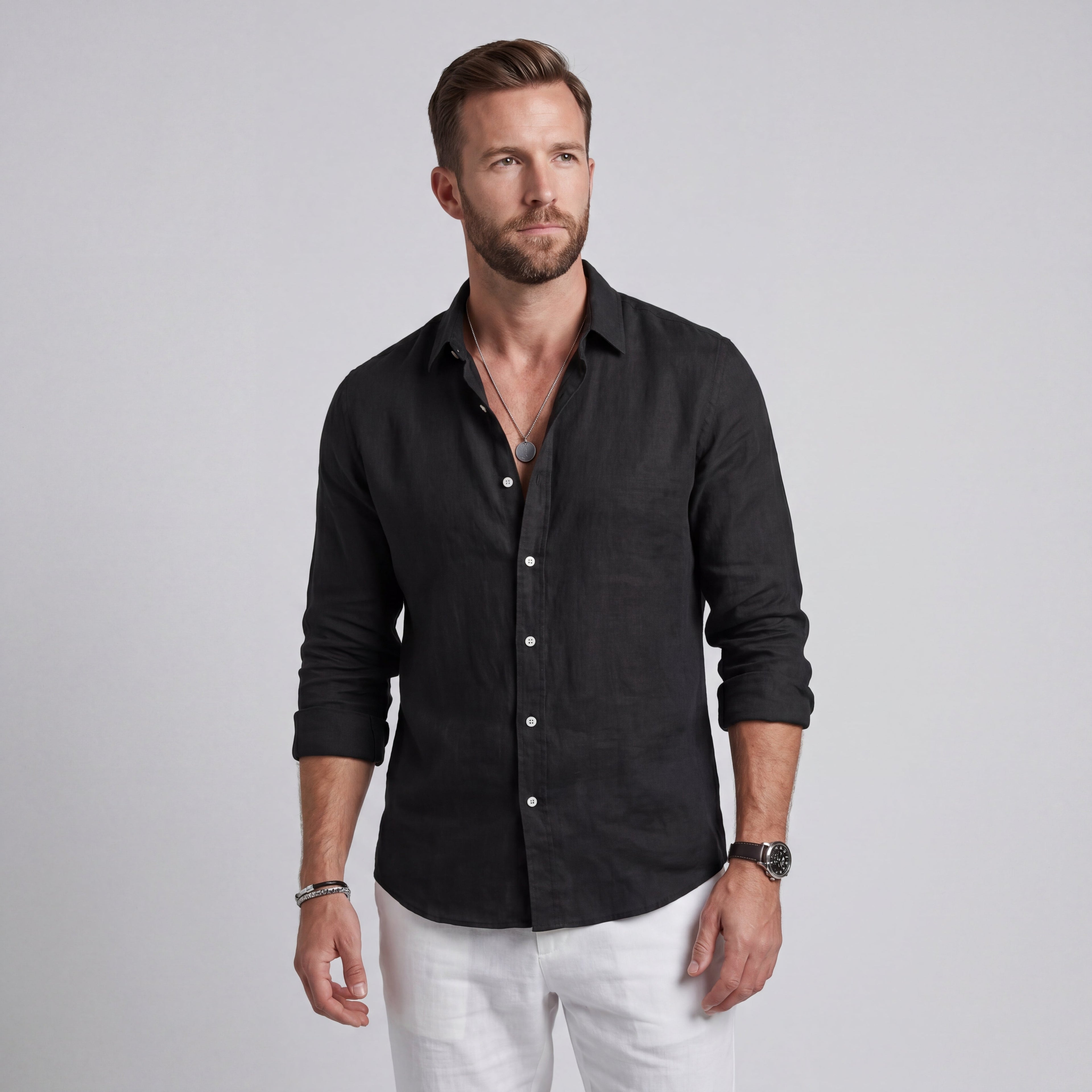 CHRISTOFER | CAMISA VERANIEGA DE CORTE HOLGADO