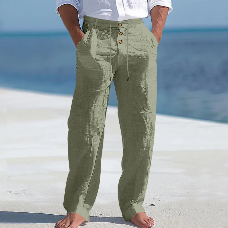 Fiago | Pantalones de Lino Ligeros para Verano