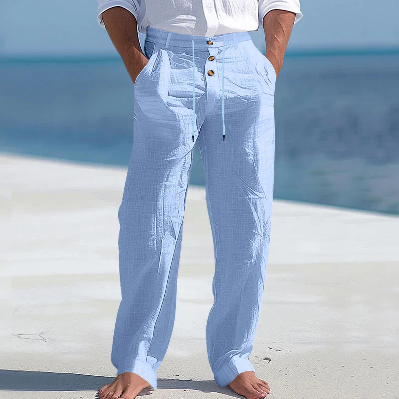 Fiago | Pantalones de Lino Ligeros para Verano