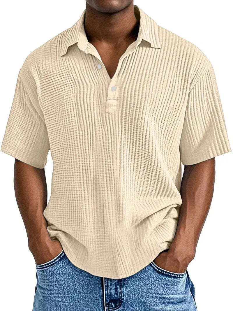 Sergio | Camisa Texturizada de Algodón