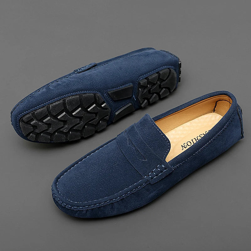 Camilo™ - Mocasines de ante de confort premium