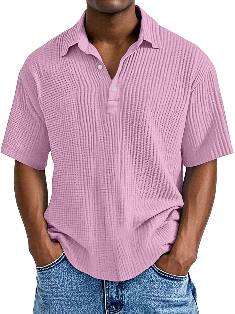 Sergio | Camisa Texturizada de Algodón