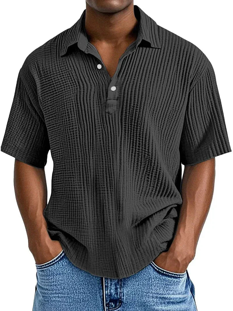 Sergio | Camisa Texturizada de Algodón