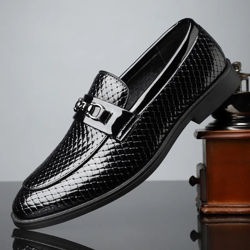 Alain™ - Mocasines de piel cosidos a mano con estilo europeo