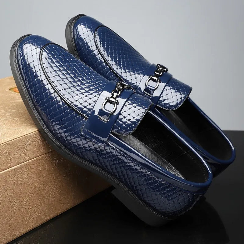 Alain™ - Mocasines de piel cosidos a mano con estilo europeo