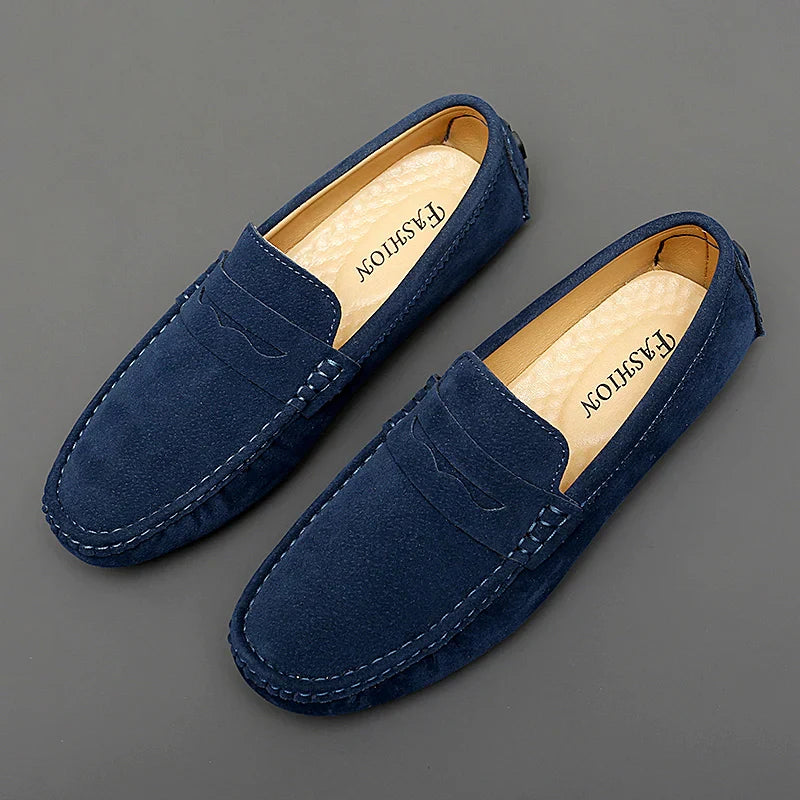 Camilo™ - Mocasines de ante de confort premium