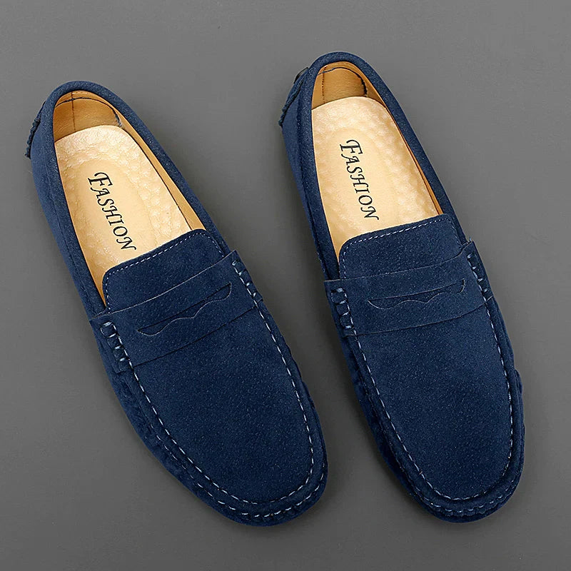 Camilo™ - Mocasines de ante de confort premium