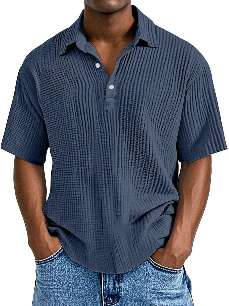 Sergio | Camisa Texturizada de Algodón