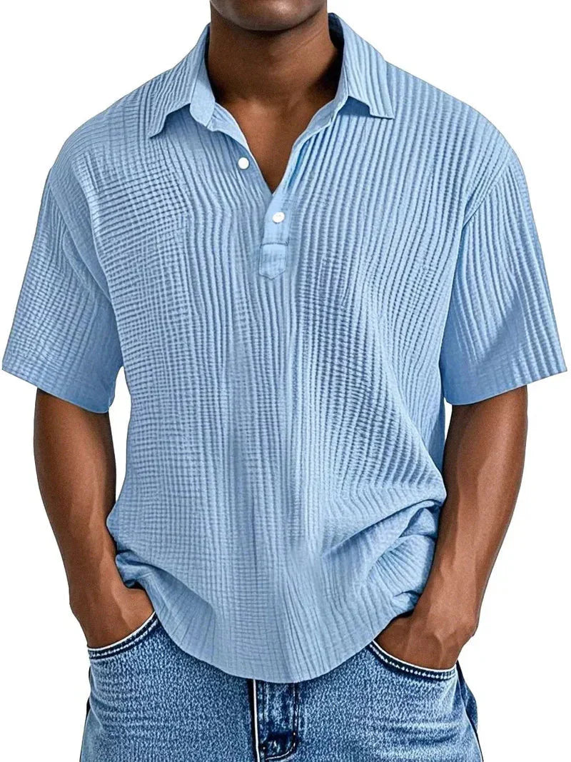 Sergio | Camisa Texturizada de Algodón