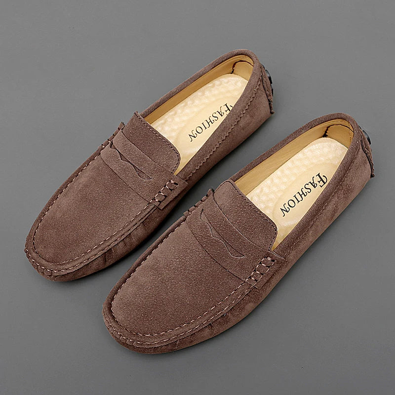 Camilo™ - Mocasines de ante de confort premium