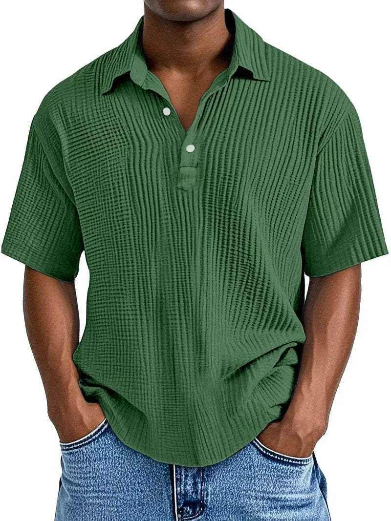 Sergio | Camisa Texturizada de Algodón