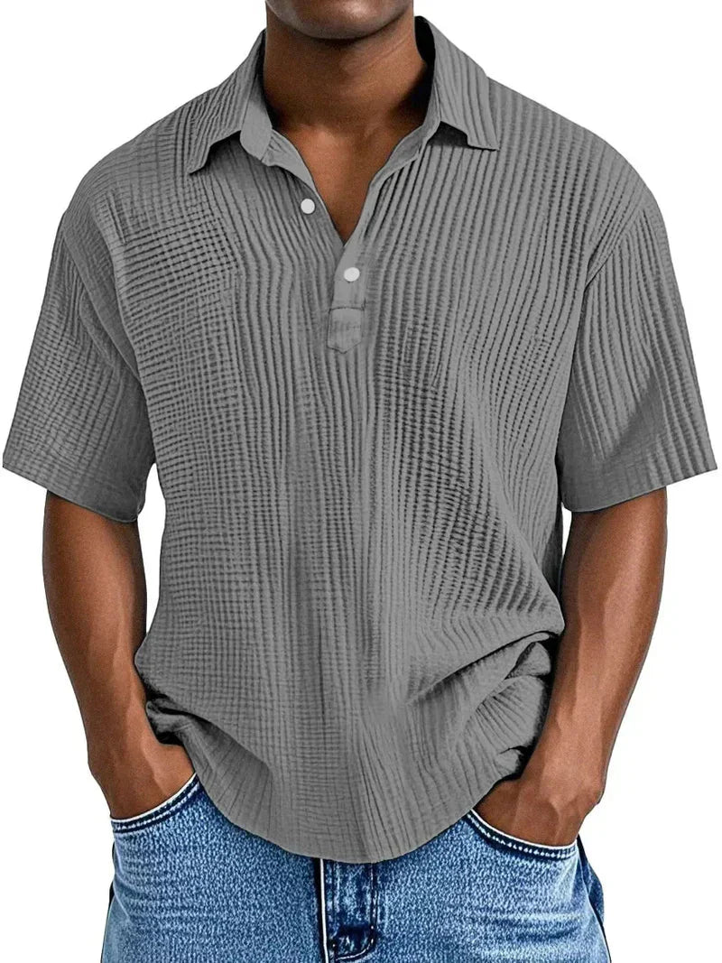 Sergio | Camisa Texturizada de Algodón