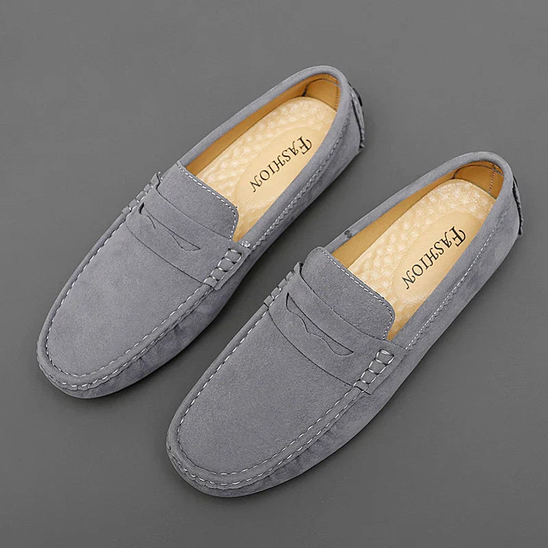 Camilo™ - Mocasines de ante de confort premium