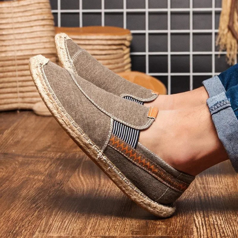 Manuel™ - Alpargatas verdes con diseño limpio y exclusivo