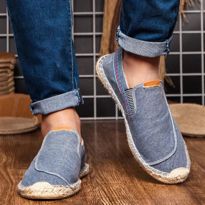 Manuel™ - Alpargatas verdes con diseño limpio y exclusivo