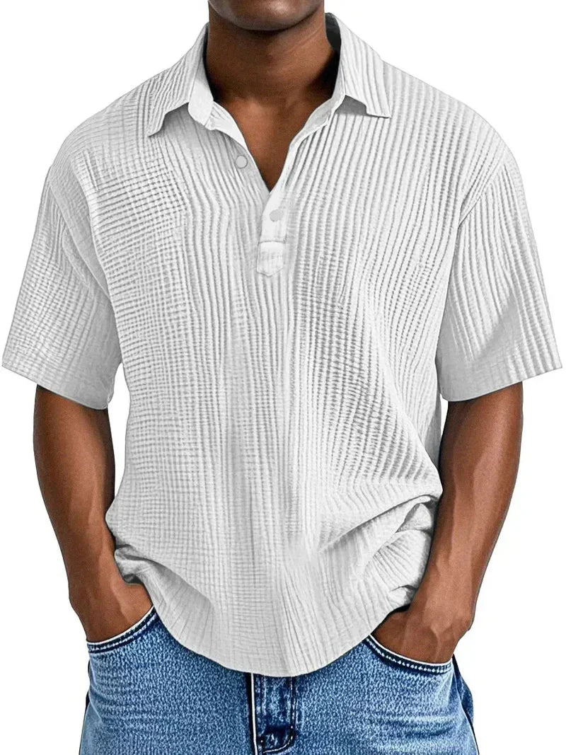 Sergio | Camisa Texturizada de Algodón