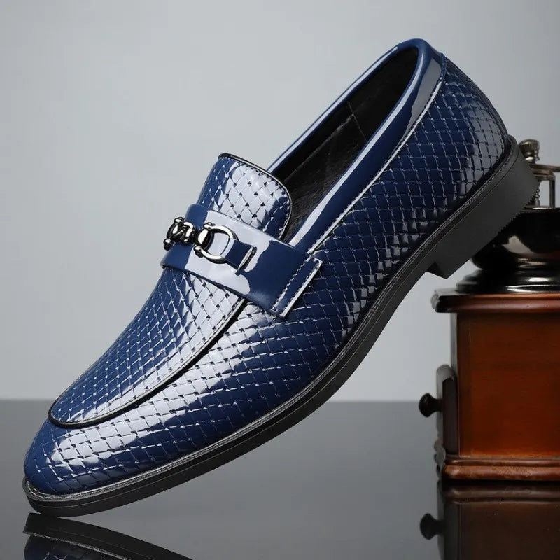Alain™ - Mocasines de piel cosidos a mano con estilo europeo