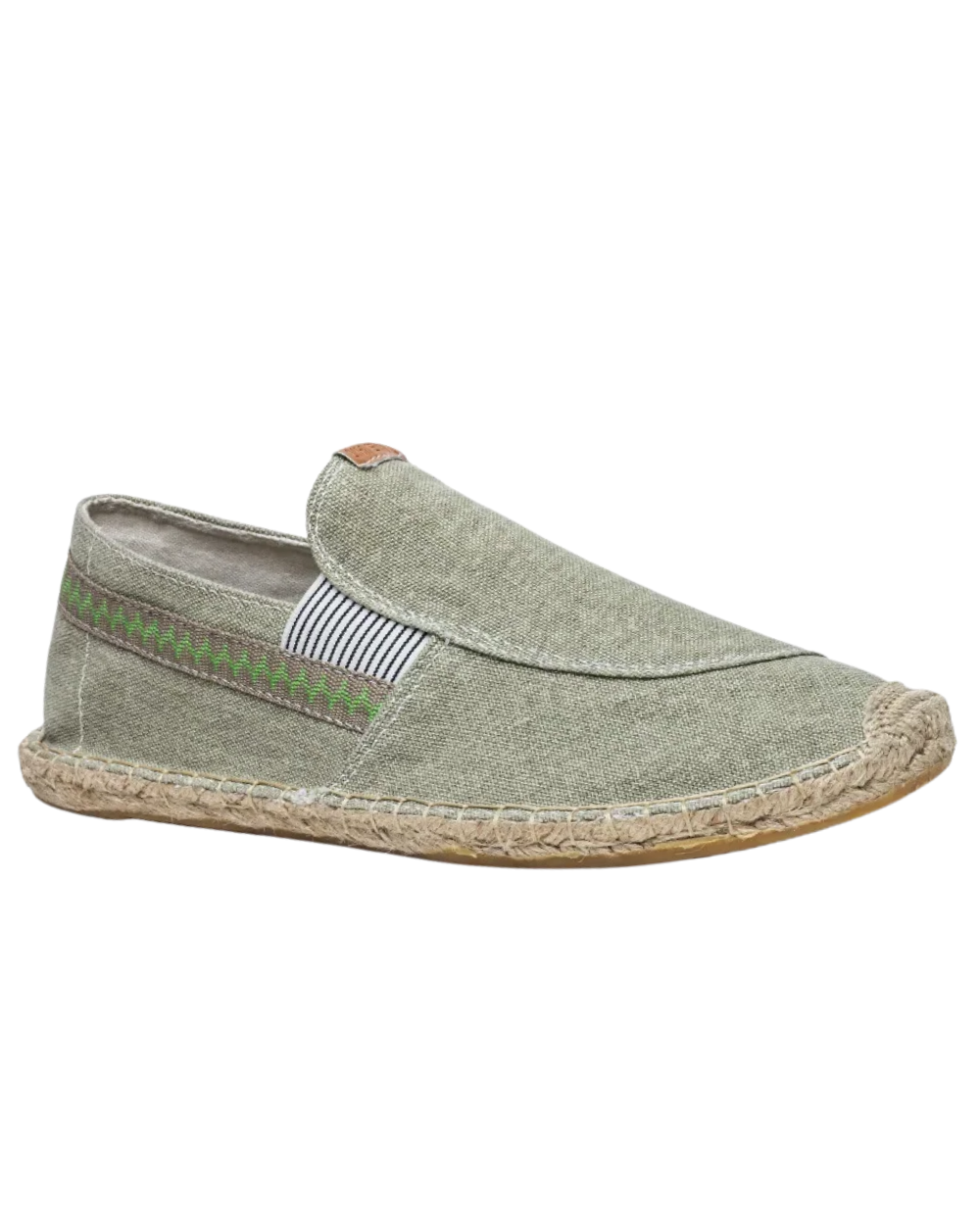 Manuel™ - Alpargatas verdes con diseño limpio y exclusivo