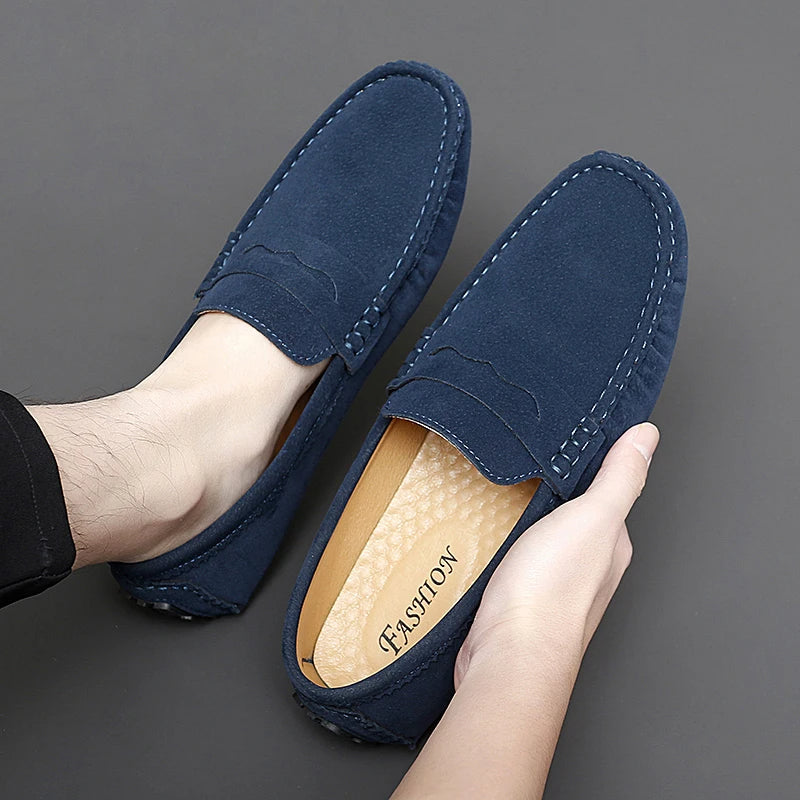 Camilo™ - Mocasines de ante de confort premium