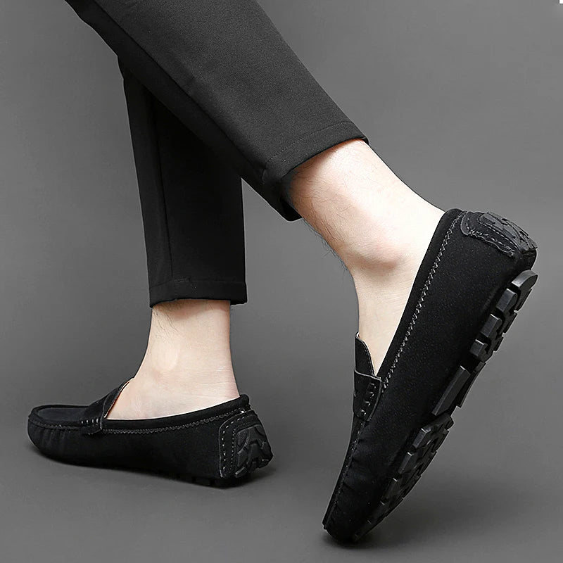 Camilo™ - Mocasines de ante de confort premium