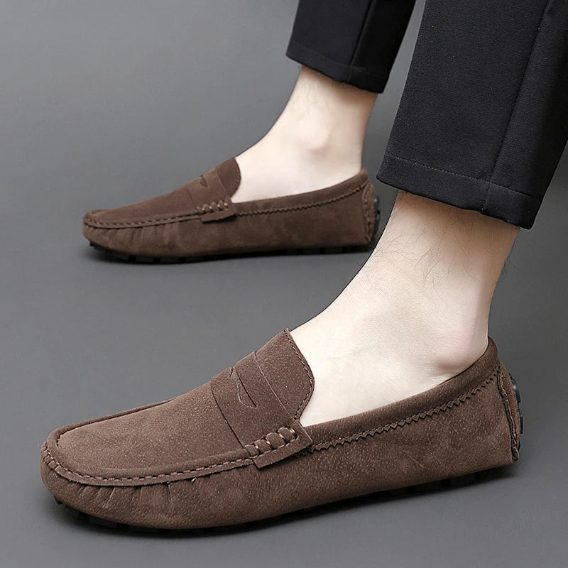 Camilo™ - Mocasines de ante de confort premium