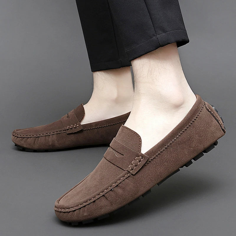 Camilo™ - Mocasines de ante de confort premium