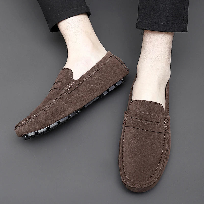 Camilo™ - Mocasines de ante de confort premium