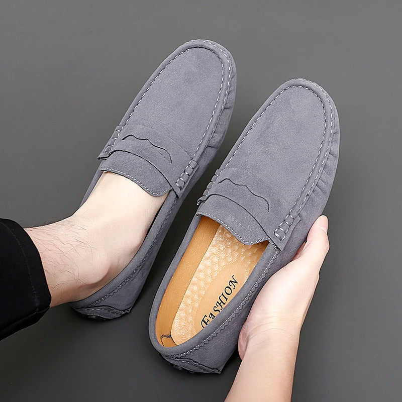 Camilo™ - Mocasines de ante de confort premium