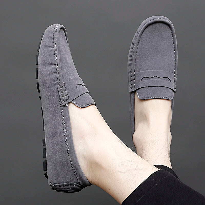 Camilo™ - Mocasines de ante de confort premium