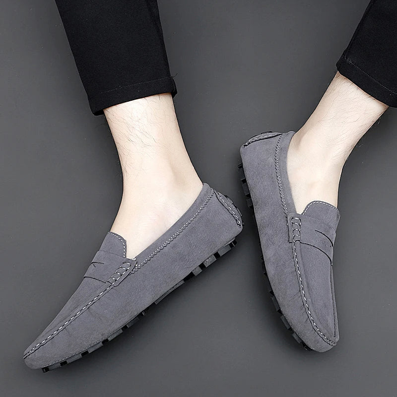 Camilo™ - Mocasines de ante de confort premium