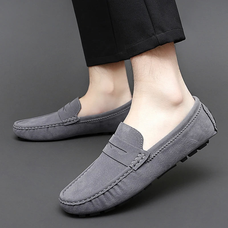 Camilo™ - Mocasines de ante de confort premium