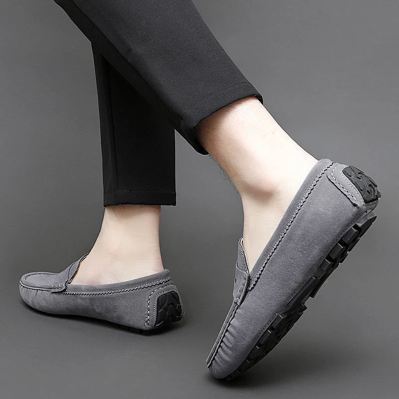 Camilo™ - Mocasines de ante de confort premium