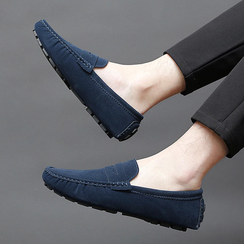 Camilo™ - Mocasines de ante de confort premium
