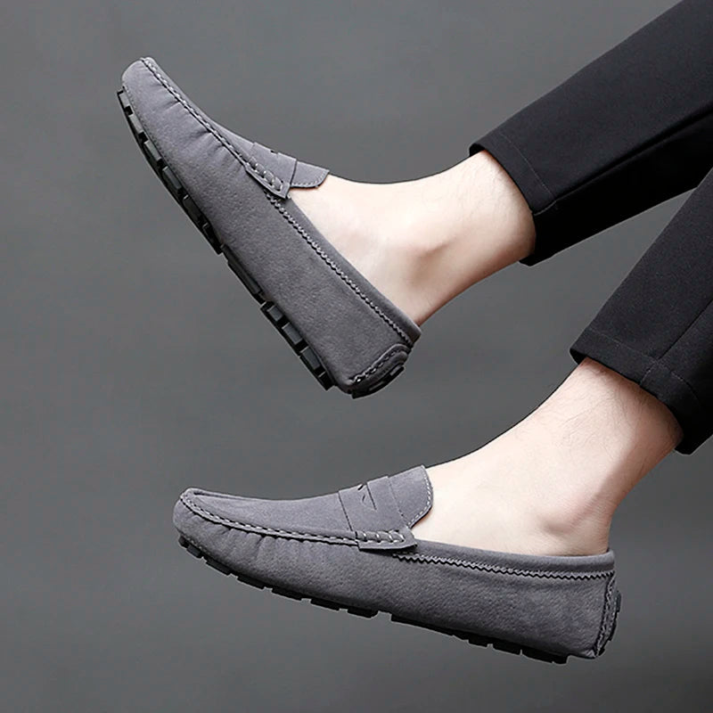 Camilo™ - Mocasines de ante de confort premium