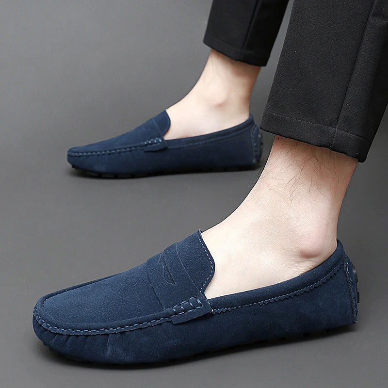 Camilo™ - Mocasines de ante de confort premium