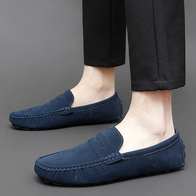 Camilo™ - Mocasines de ante de confort premium