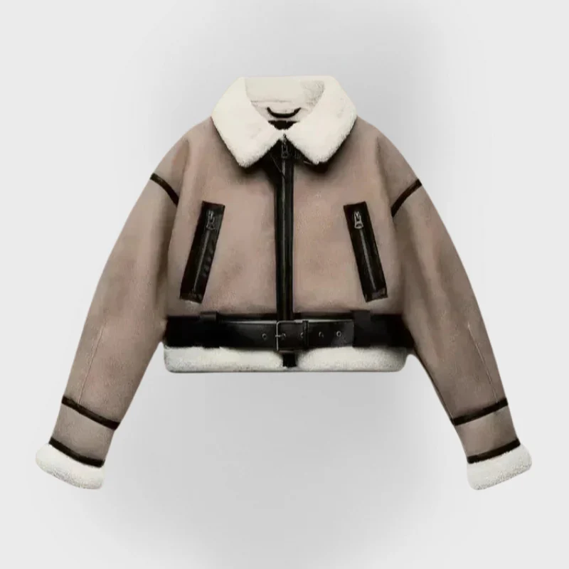 AMERICANA DE PIEL POLAR