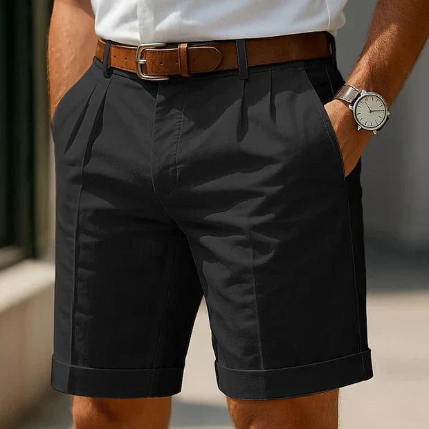 Gianni | Pantalones Cortos Plisados + Cinturón de Regalo