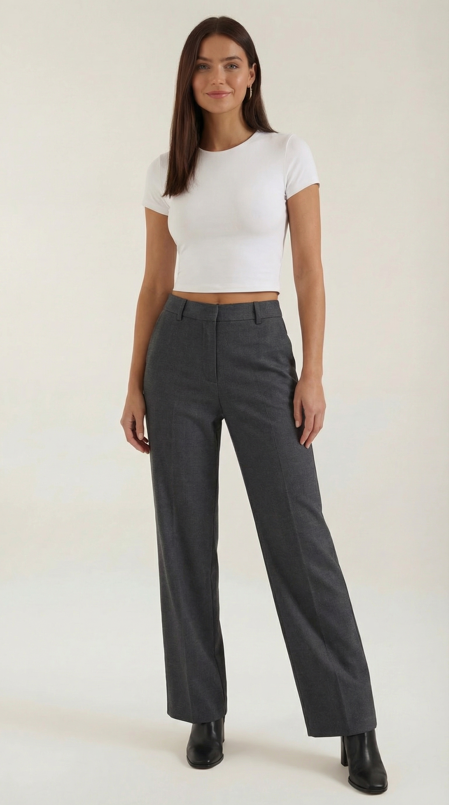 Pantalon Plisado Recto Dorothy
