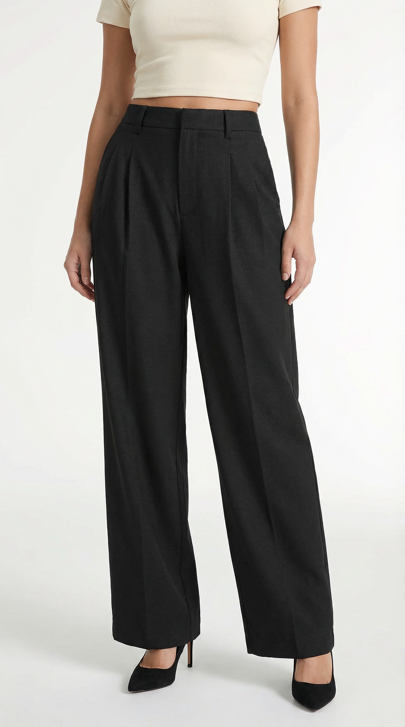 Pantalon Plisado Recto Dorothy