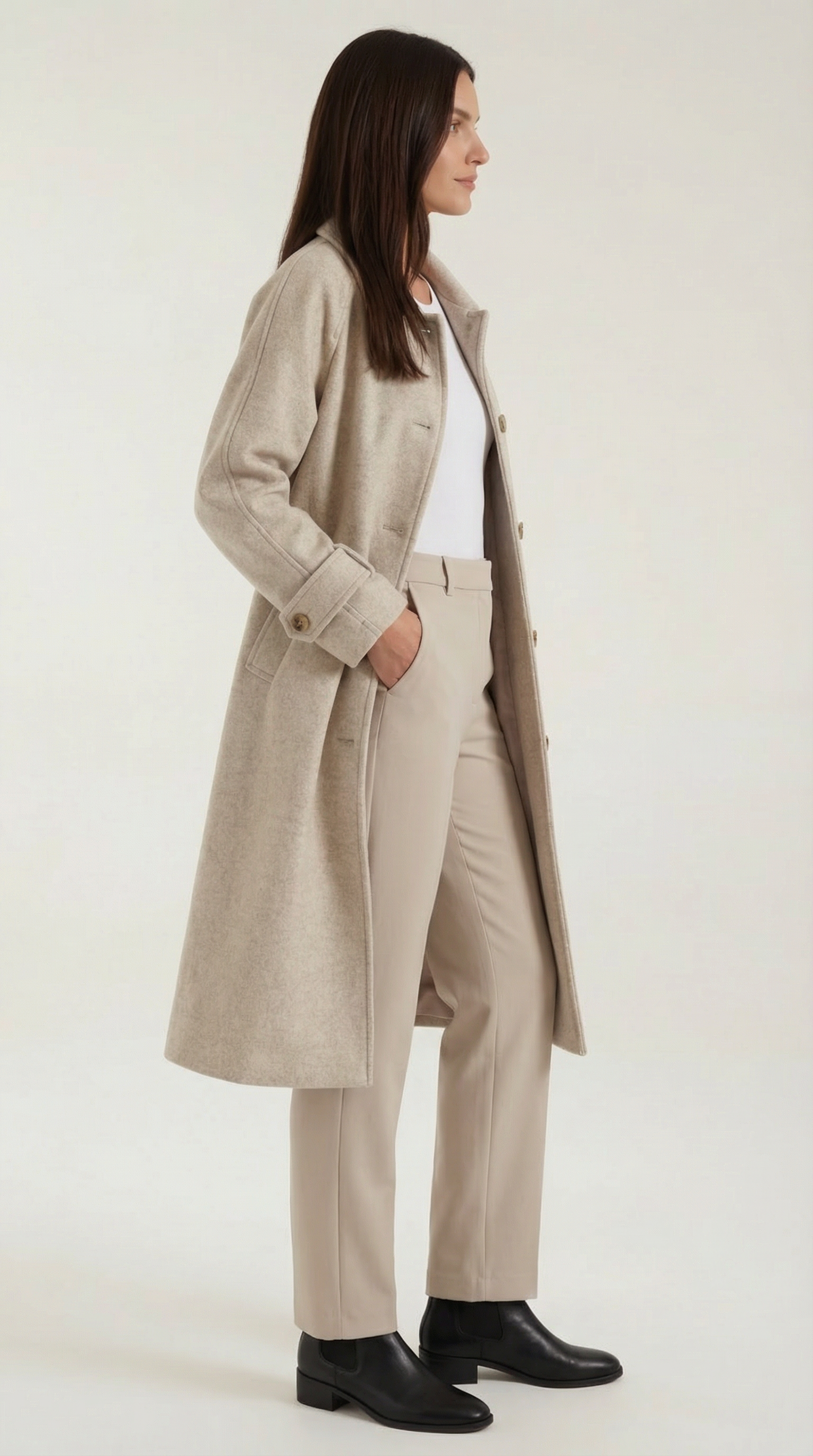 Martha Chaqueta Clásica de Invierno