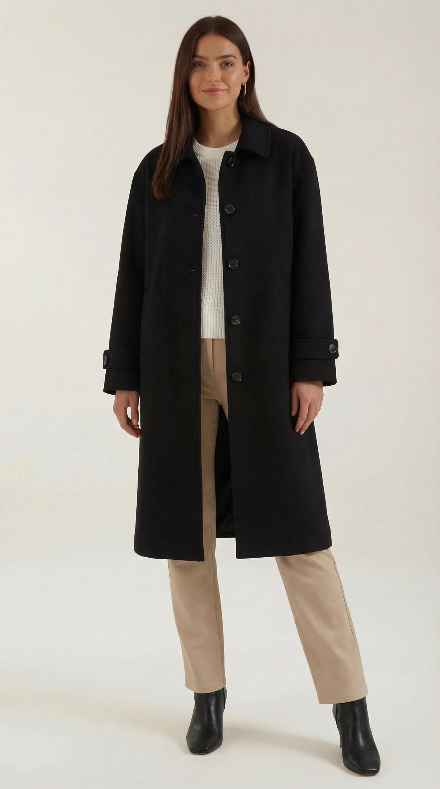Martha Chaqueta Clásica de Invierno