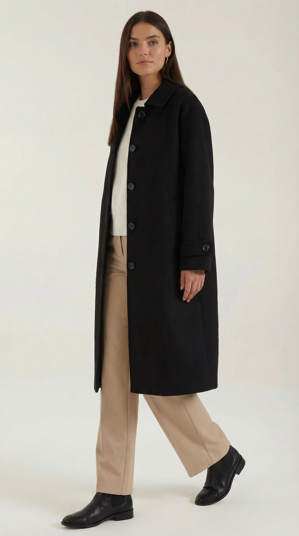 Martha Chaqueta Clásica de Invierno