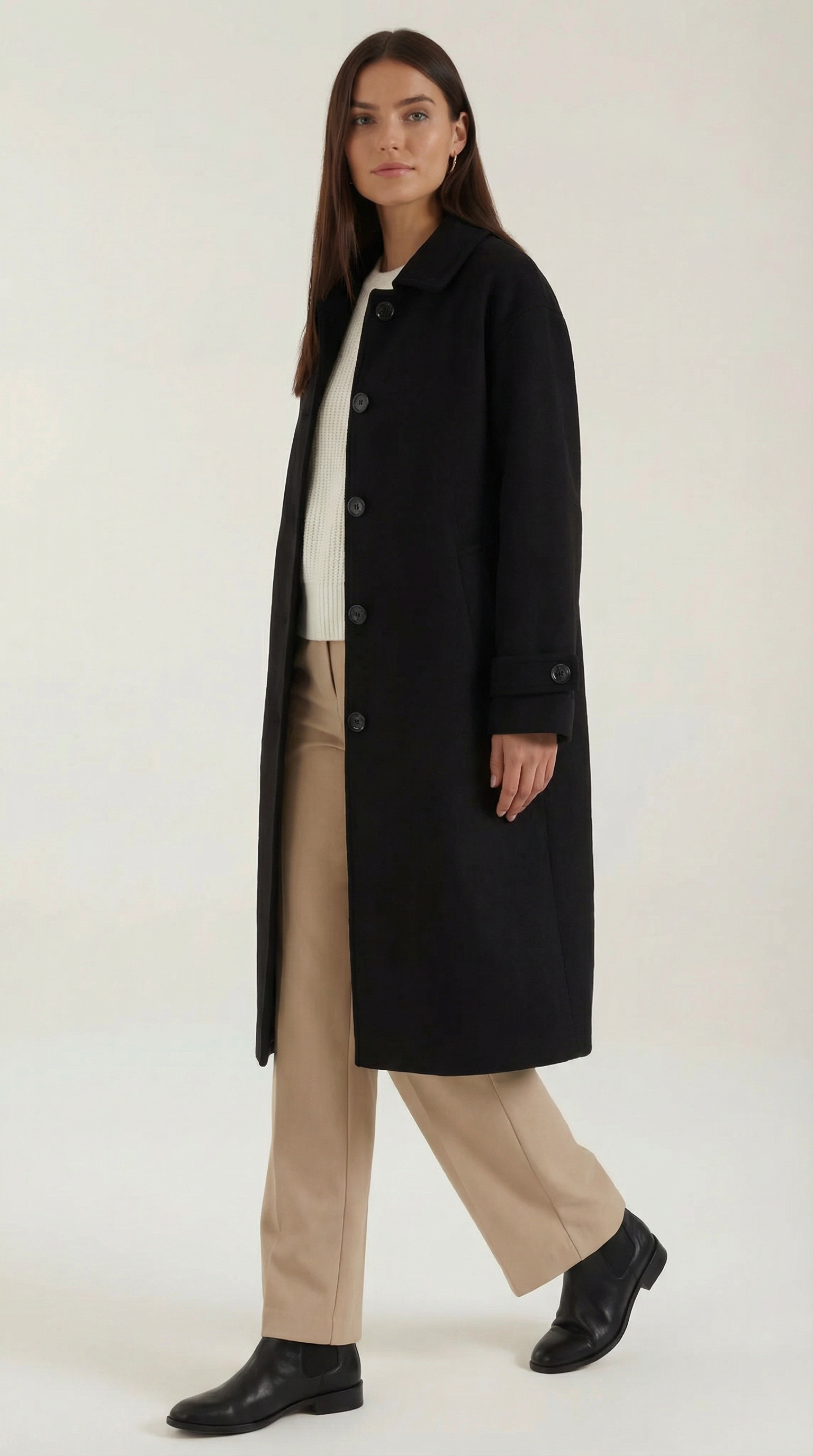 Martha Chaqueta Clásica de Invierno