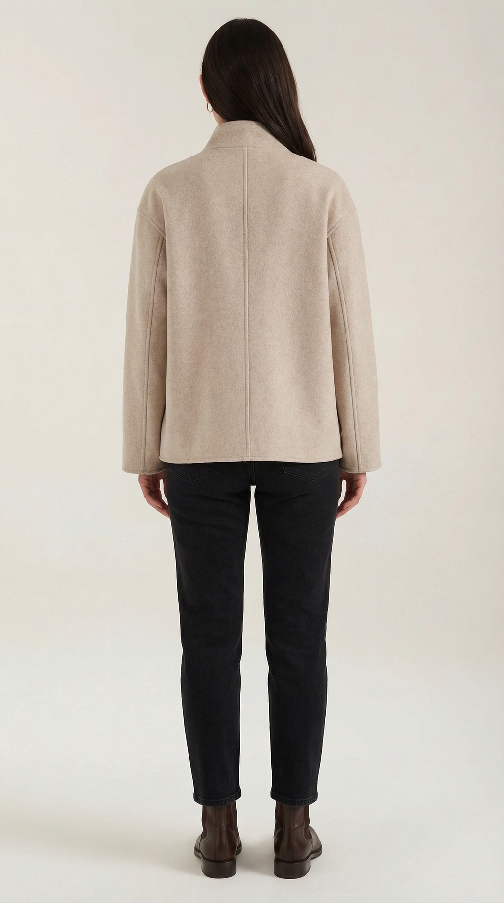 Chaqueta Oversized 'Pamela' con Cierre de Botones